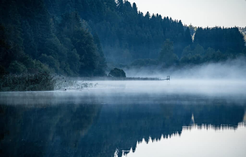 Lac d'Étival Automne