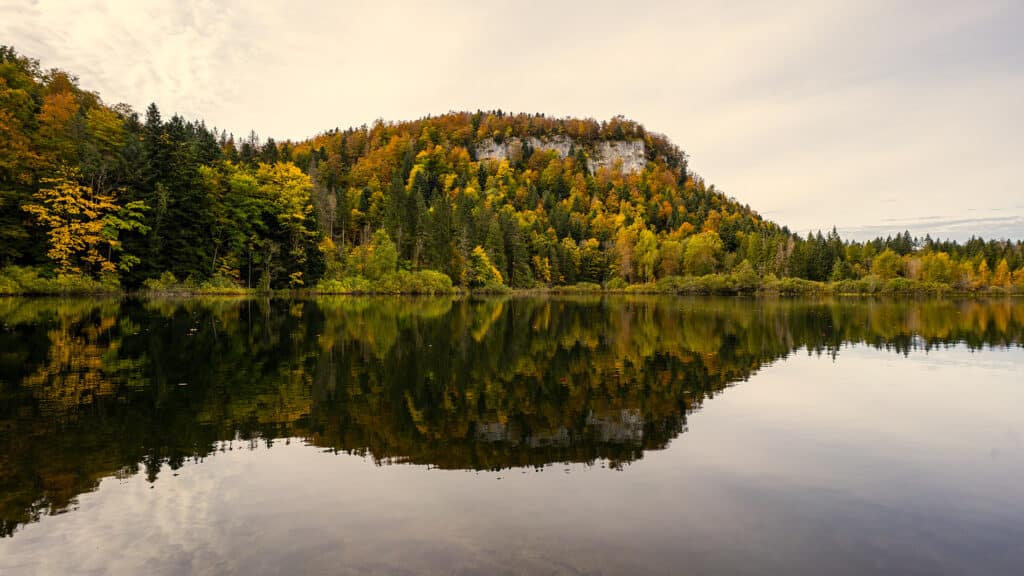 Lac de Bonlieu Automne