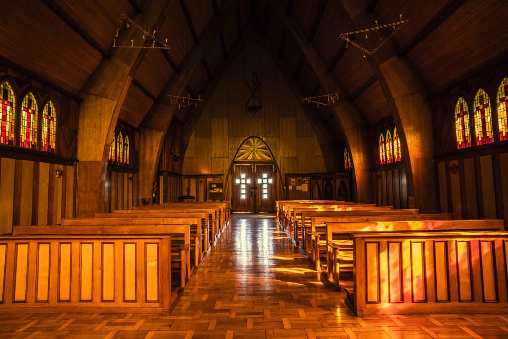 Église en bois Lavancia