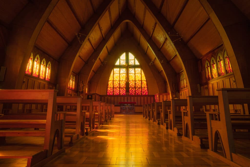 Église en bois Lavancia