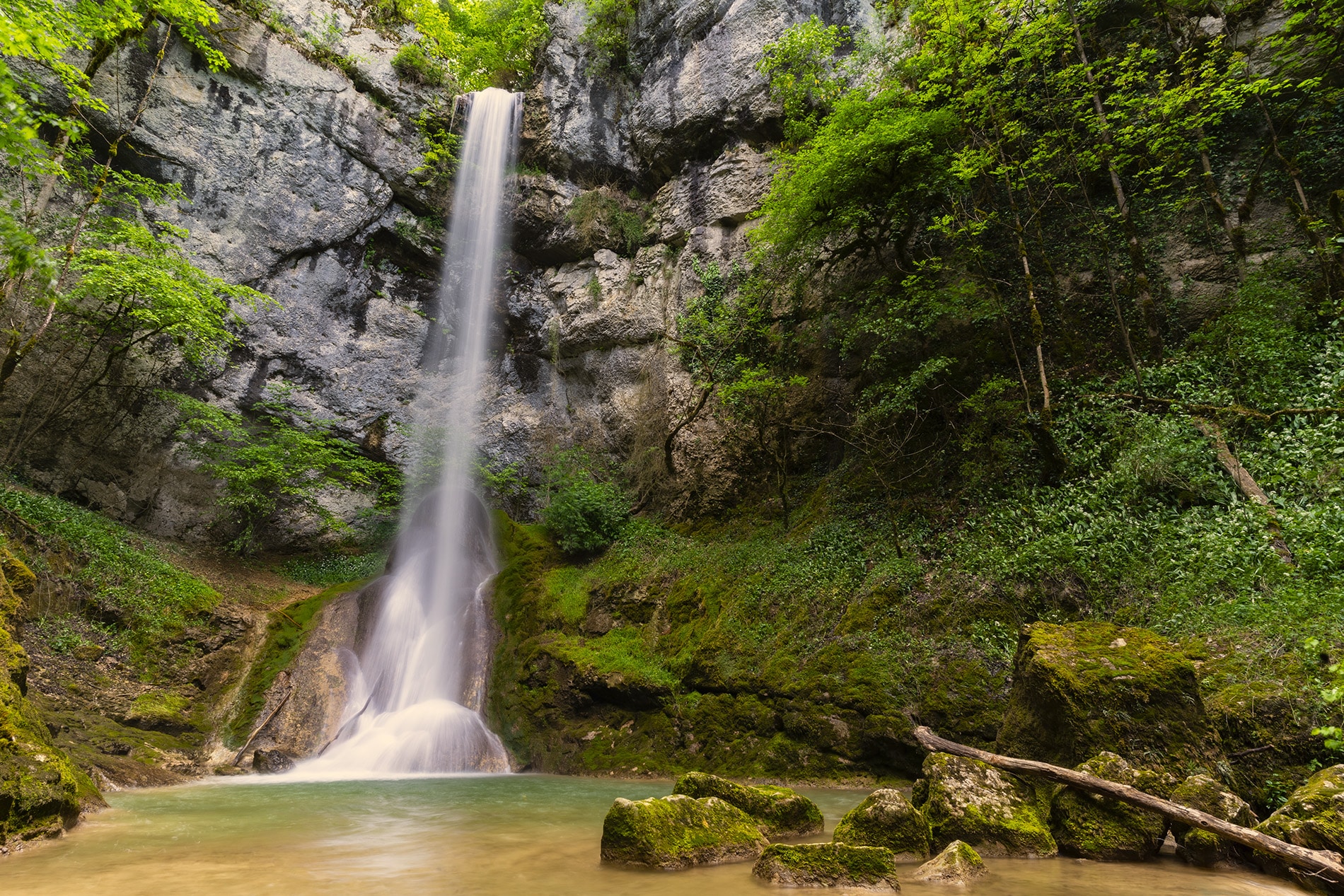 Cascade de la Quinquenouille Jura