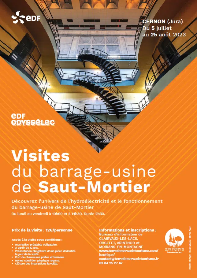 Visites guidées de Saut Mortier 2023