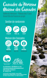 plan cascades du Hérisson
