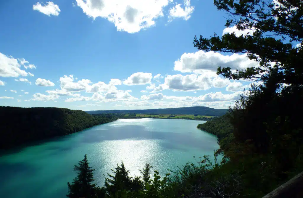 Lac de Chalain Doucier Jura Lac de Chalain Doucier Jura
