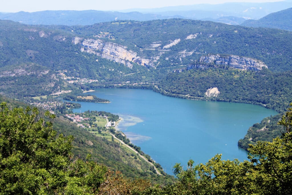 Lac de Coiselet vu du Pic d'Oliferne